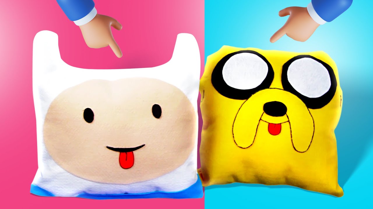 Almofada da Hora de Aventura - DiY Geek