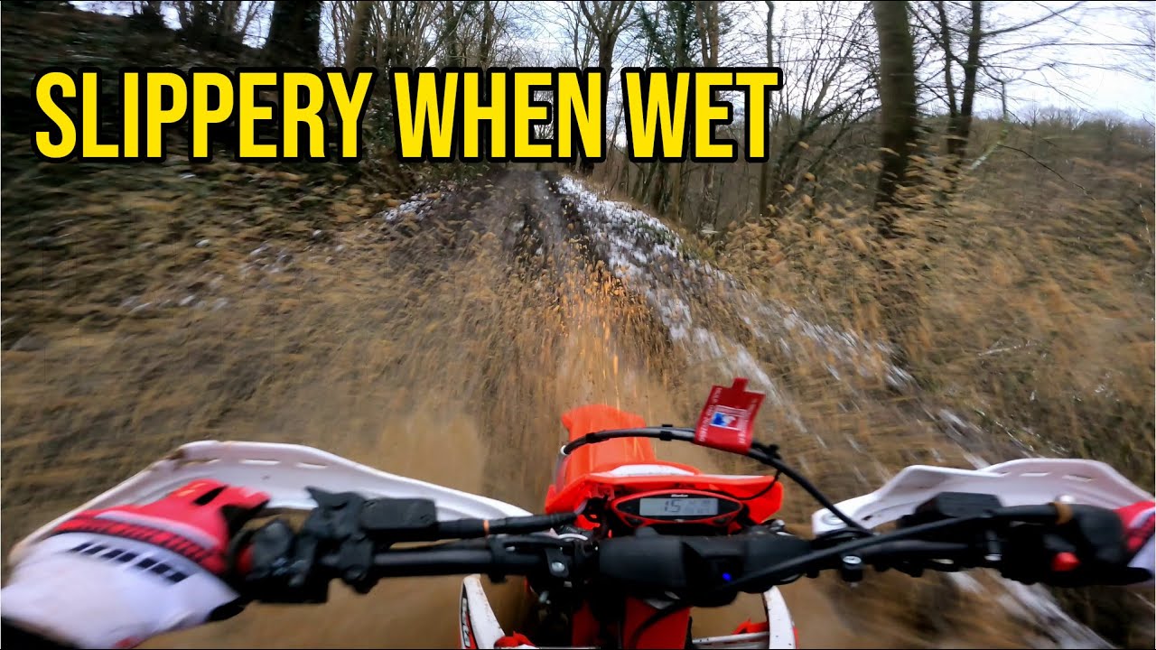 Bilstain Enduro after lots of rain | Beta X-Pro 390
