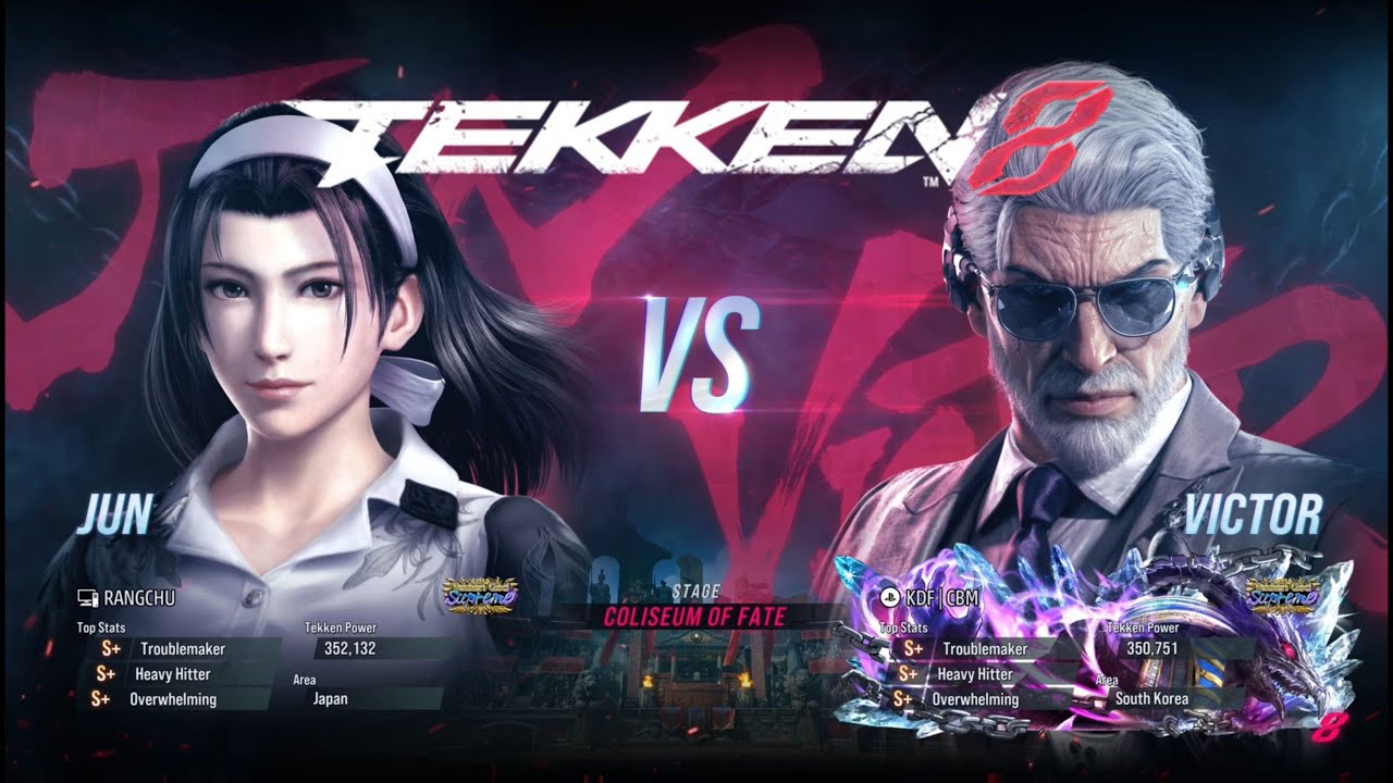 Tekken 8 - Rangchu (Jun Kazama) Vs. KDF | CBM (Victor)