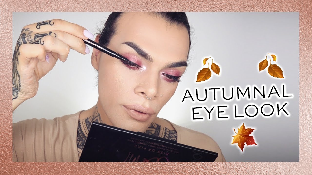 REVOLUTION | AUTUMNAL EYE LOOK WITH KISS OF FIRE + THE LINER REVOLUTION