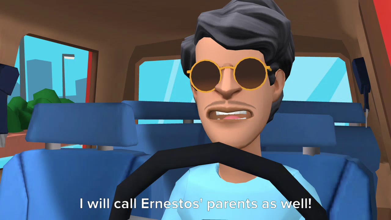 Ernesto beats up James Plotagon/Sir Watkins helps him/Ernesto gets grounded/they got ungrounded