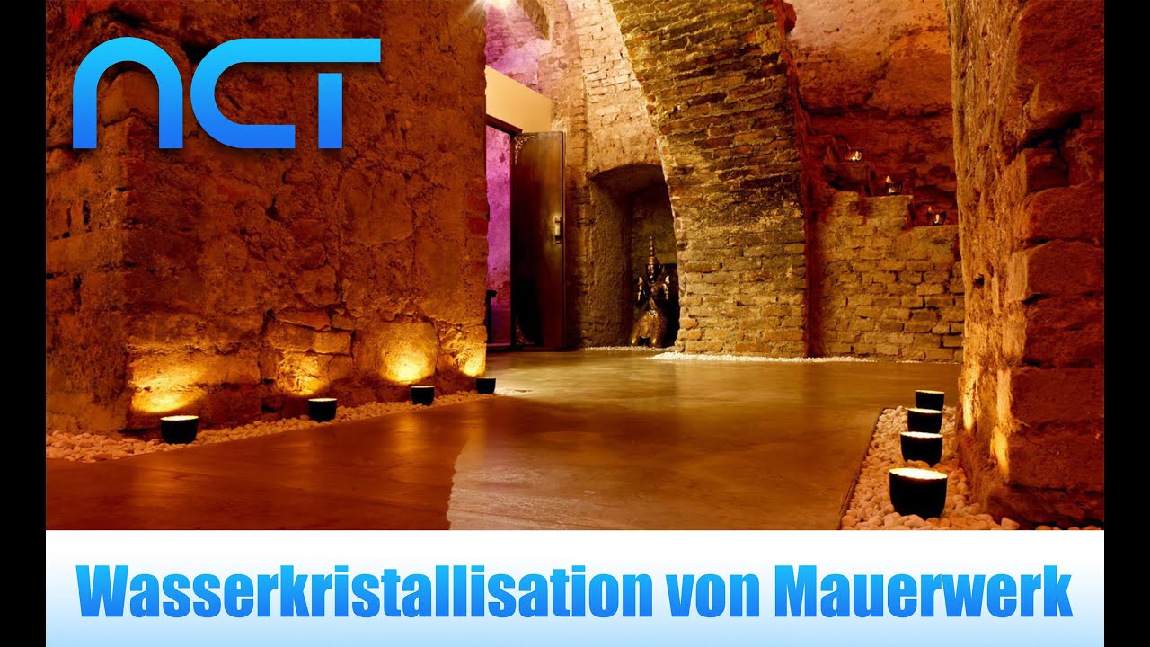 Sanierung eines historischen Kellers in Wien mit der mineralischen Mörteltechnik von NCT