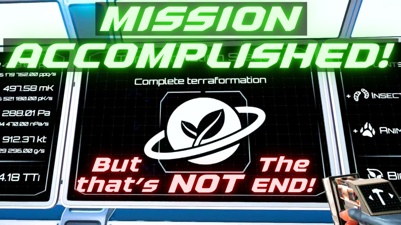MISSION ACCOMPLISHED! ...But that's NOT the END! | The Planet Crafter - Episode 24