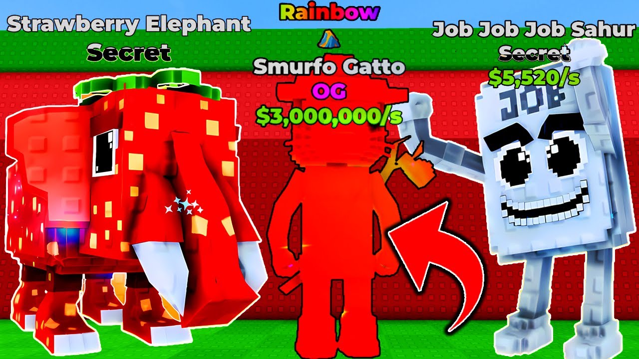 ESSE É O MODO MAIS FACÍL DE ROUBA OS NOVOS LUCKYBLOCK OG BRAINROT DO SAMMY NO BREAK A LUCKY BLOCK⛏️