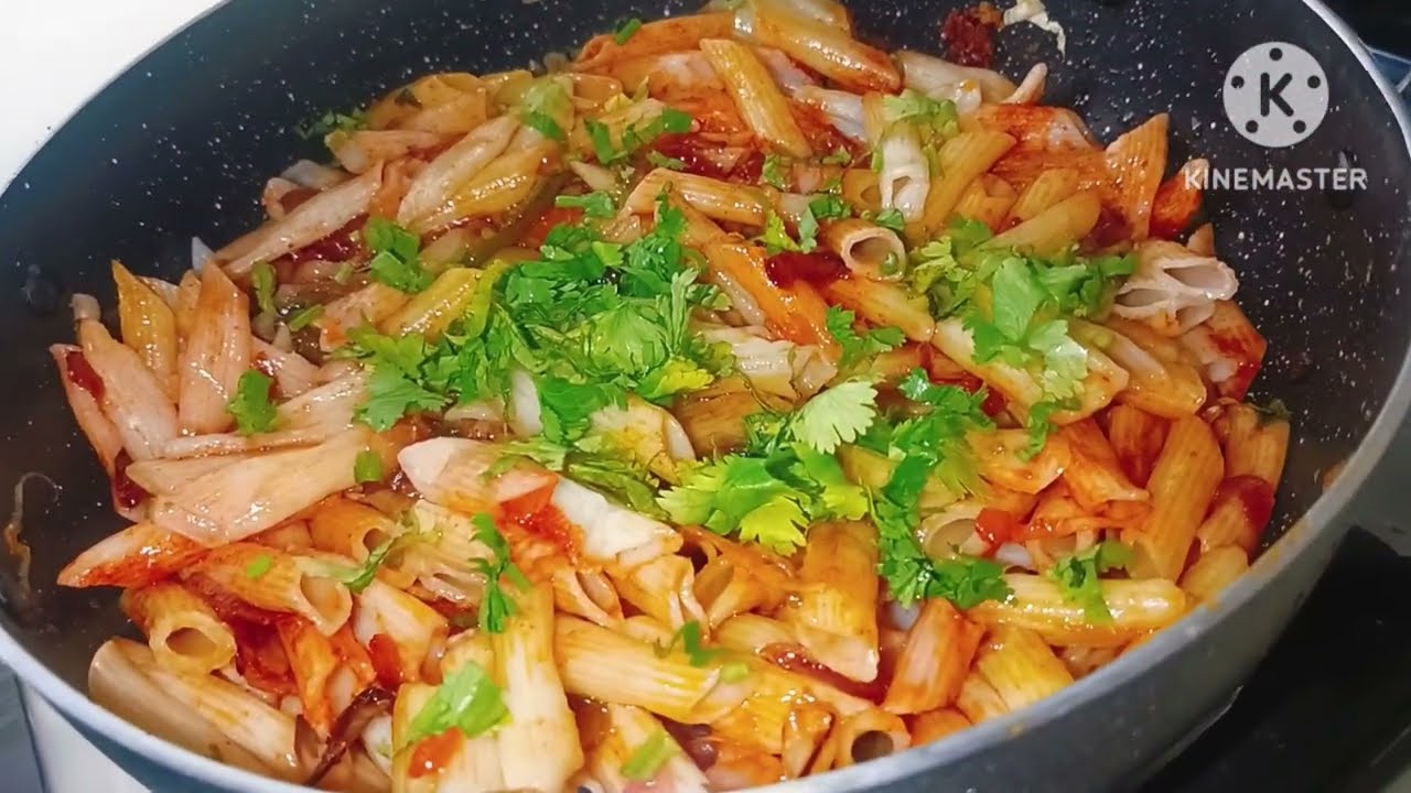 Masala Pasta Recipe Ke Sath 🤗🍲| How To Make Pasta Masala | #Cooking #Recipe