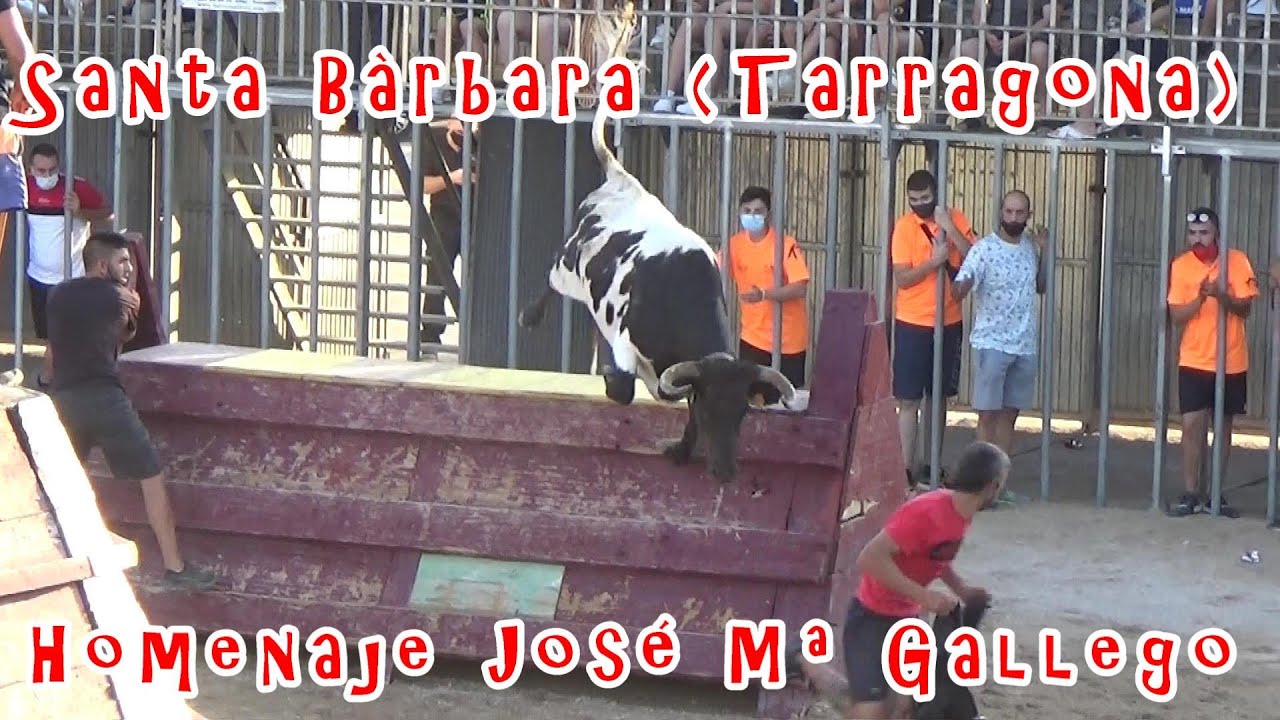Santa Bàrbara, homenaje José Mª Gallego 9-07-2021
