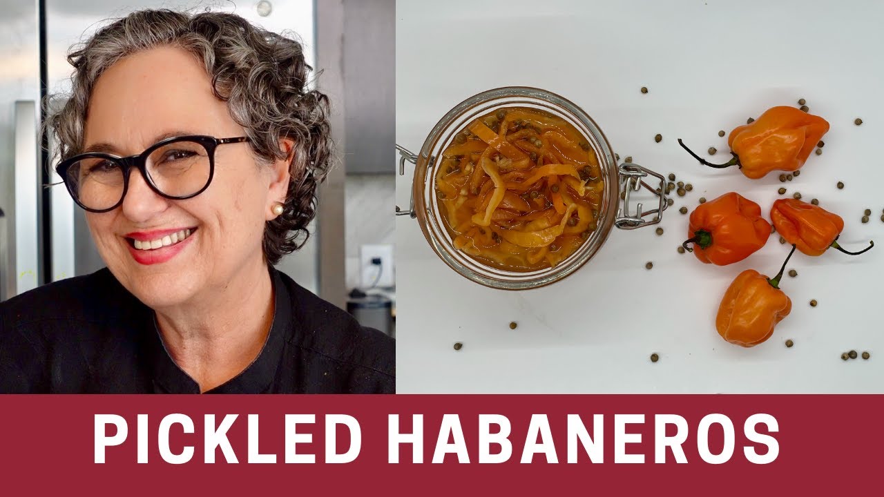 How to Make Pickled Habaneros | The Frugal Chef