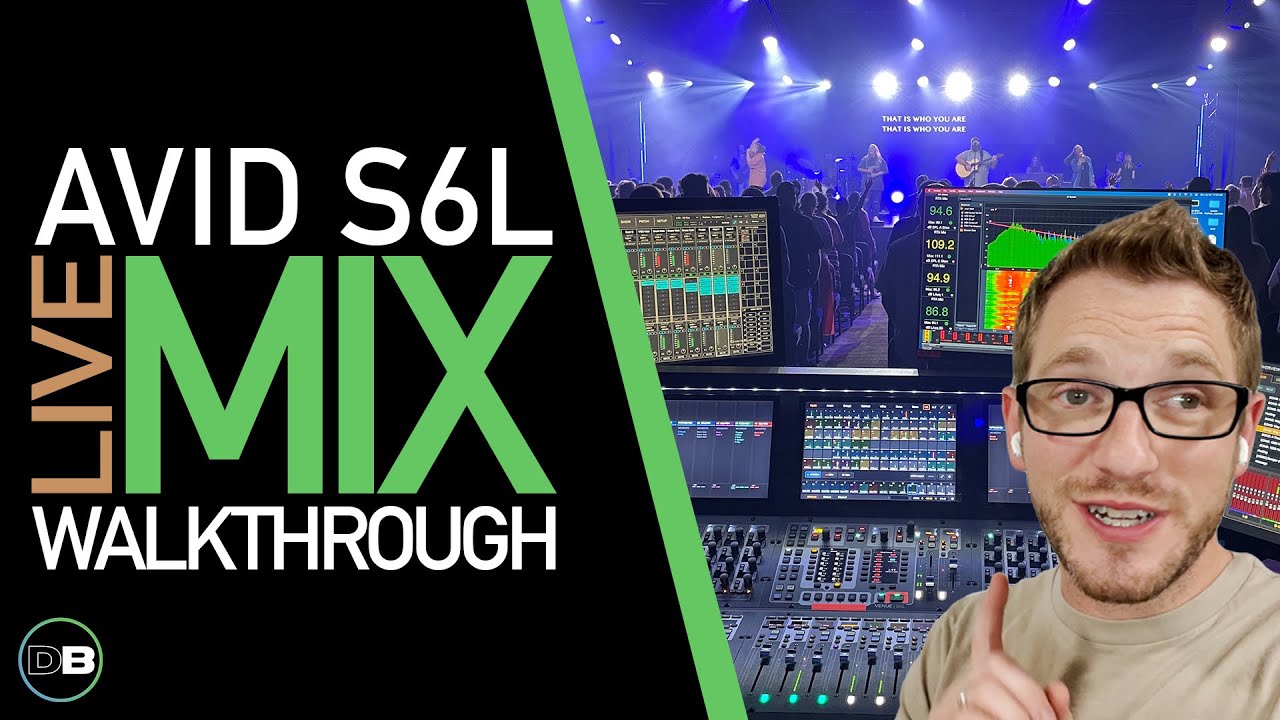 Live Church Mix Walk Through Avid S6L-32D