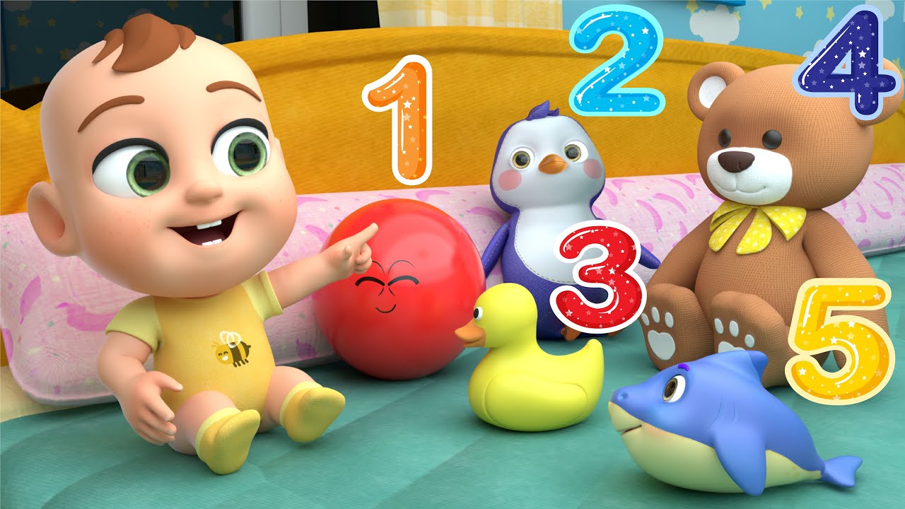 Ten in the Bed | Newborn Baby | Lalafun Nursery Rhymes & Kids Songs