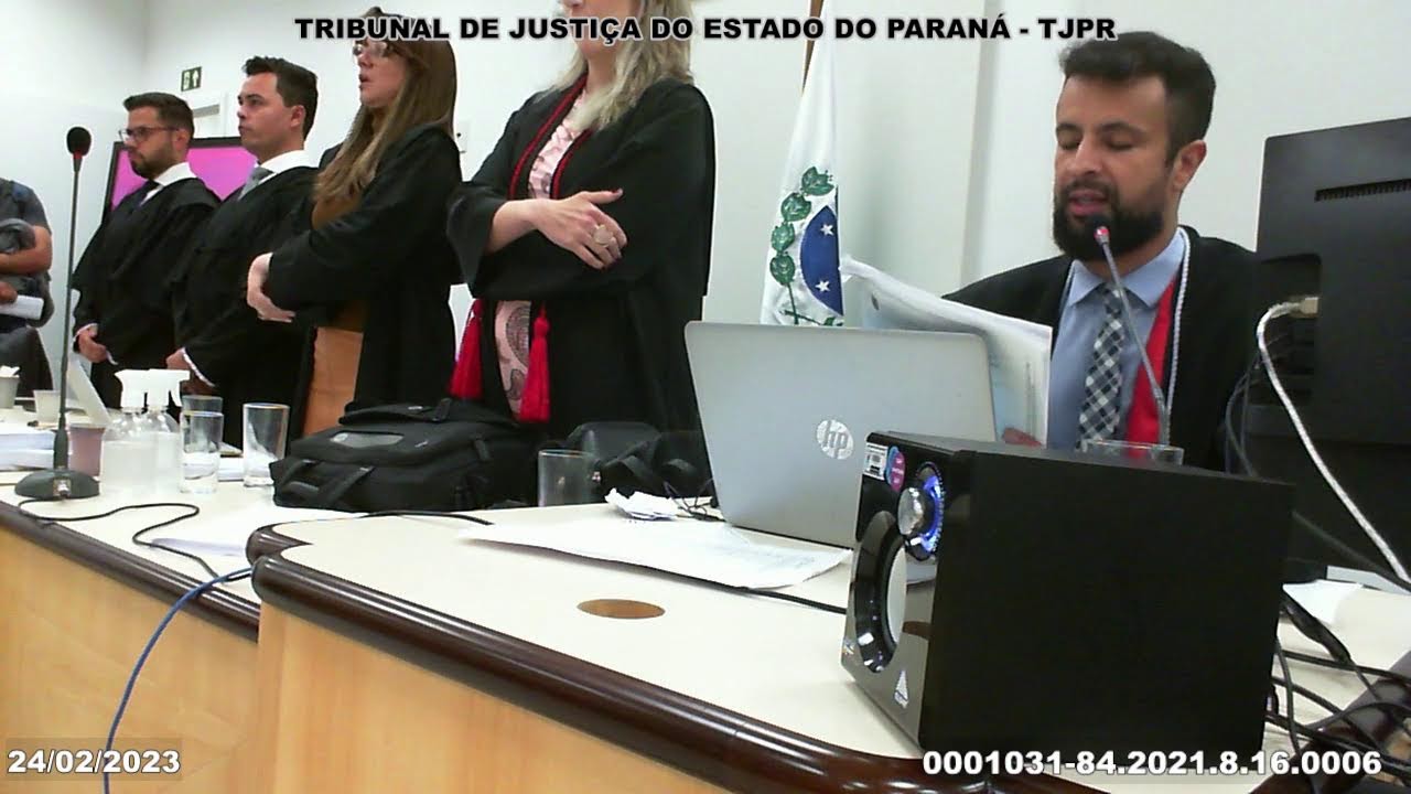Júri Curitiba 24/02/2023 - Continuação - Centro Judiciário do Ahú - Parte II