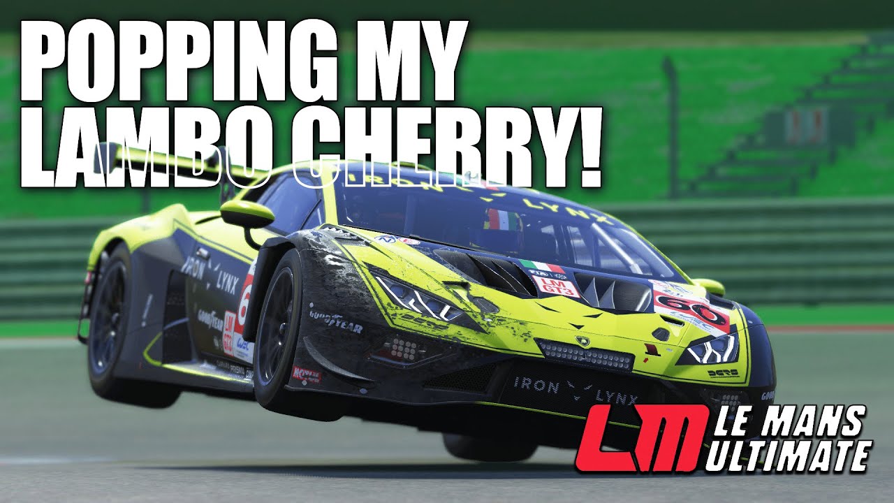 Racing the Lambo For The First Time In Le Mans Ultimate
