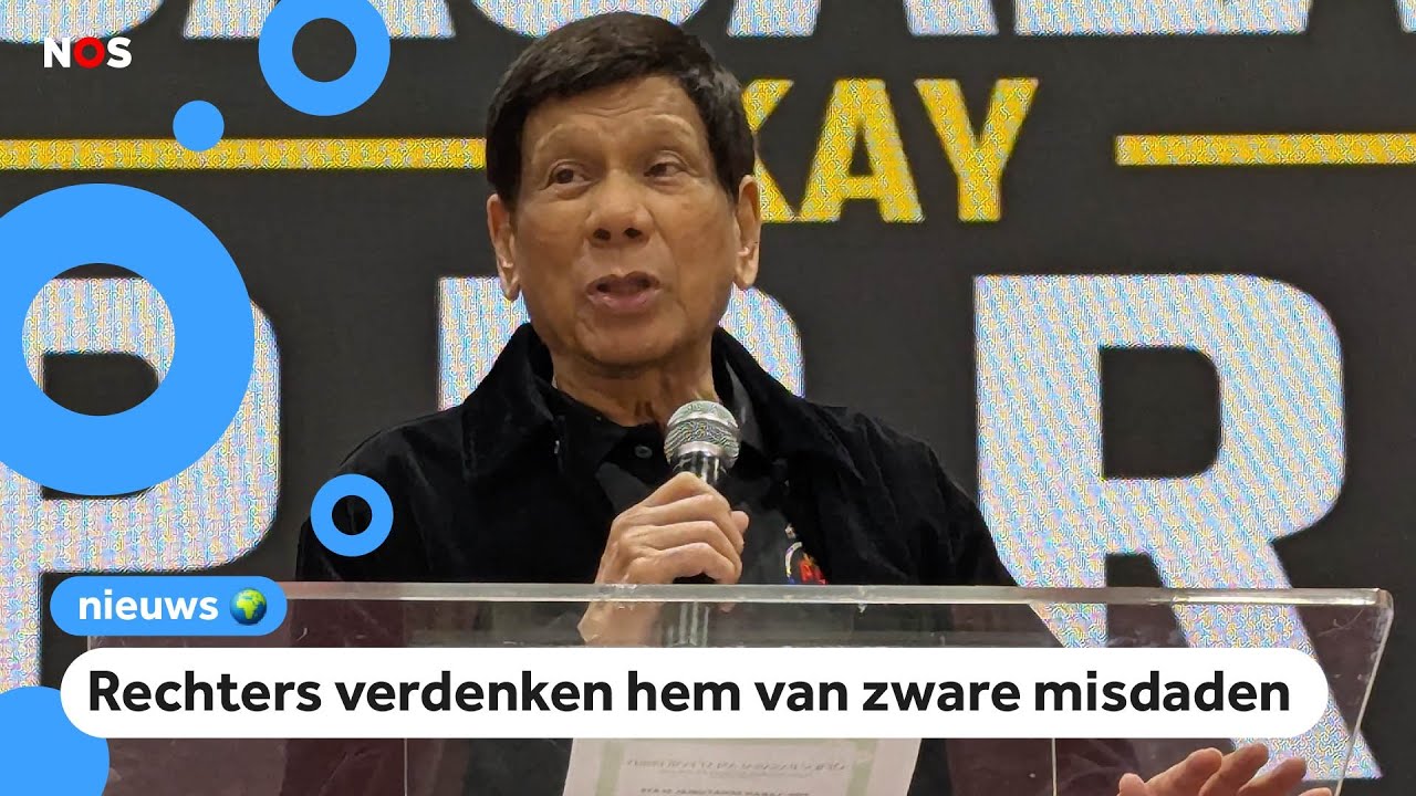 Oud-president van de Filipijnen moet naar speciale rechtbank in Nederland