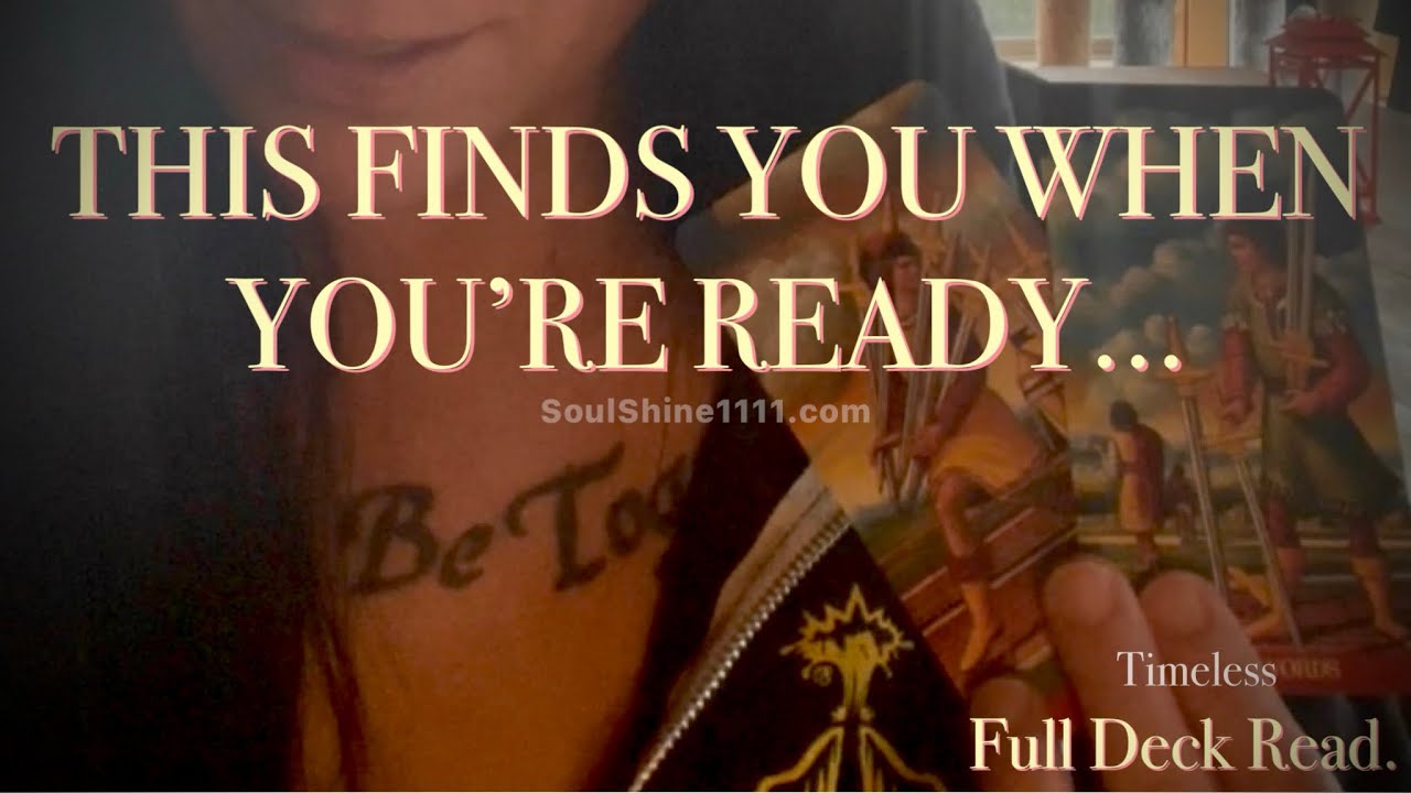 WHOAH… This Finds You When You’re Ready. ❤️ #shorts #tarot #timeless #psychic 