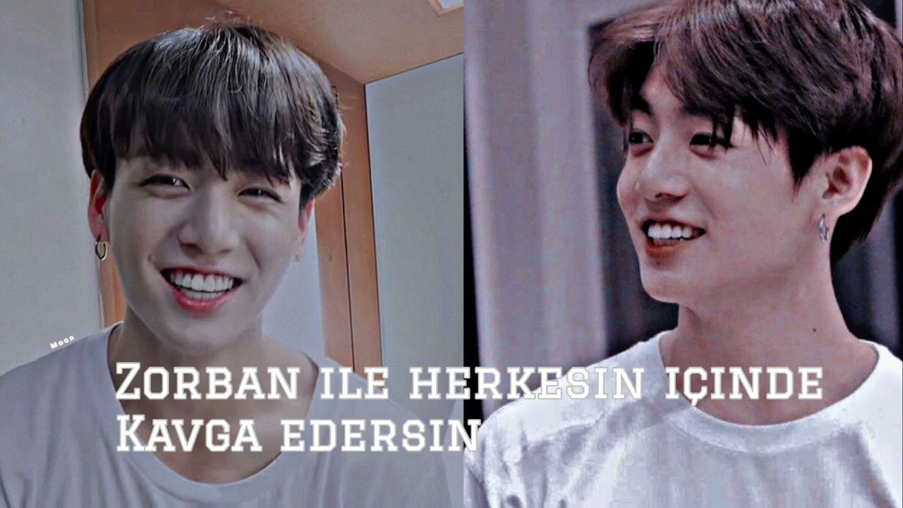 Jungkook ile hayal et📌✨”zorban ile herkesin içinde kavga edersin”