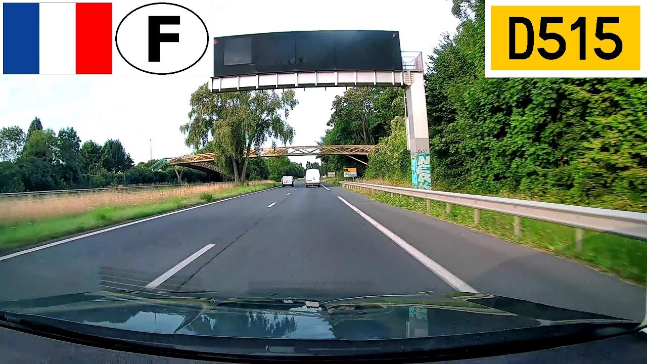 France: D515 - Ouistreham à Caen