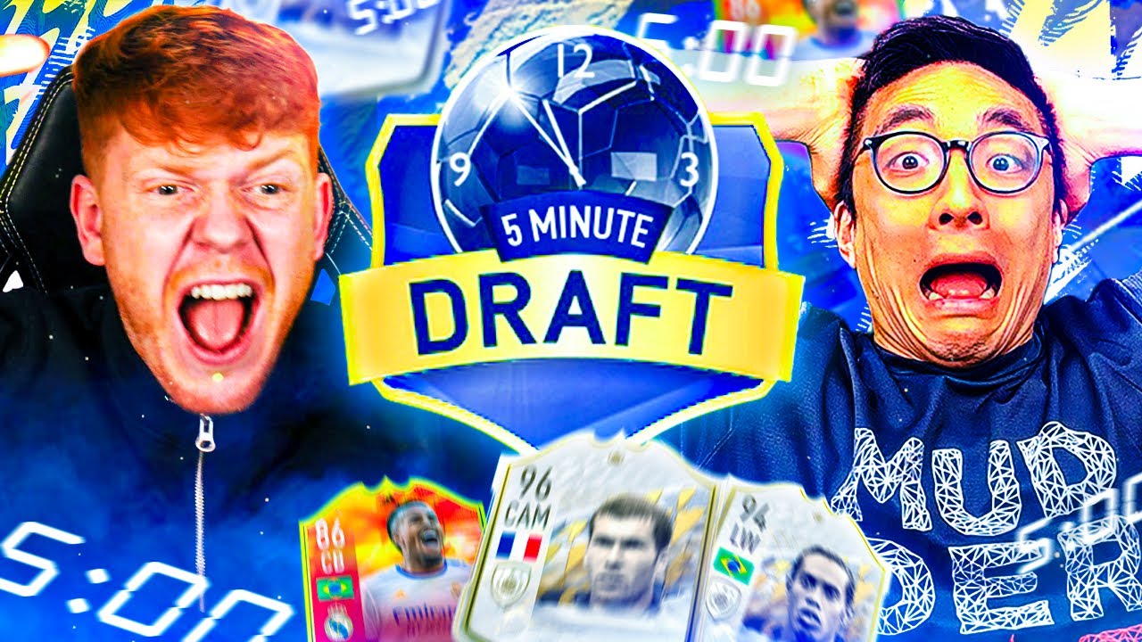 FIFA 22 - 25 миллионов монет на кону!! Истеричный 5-минутный FUT DRAFT против @ItsJames - ULTIMAT...