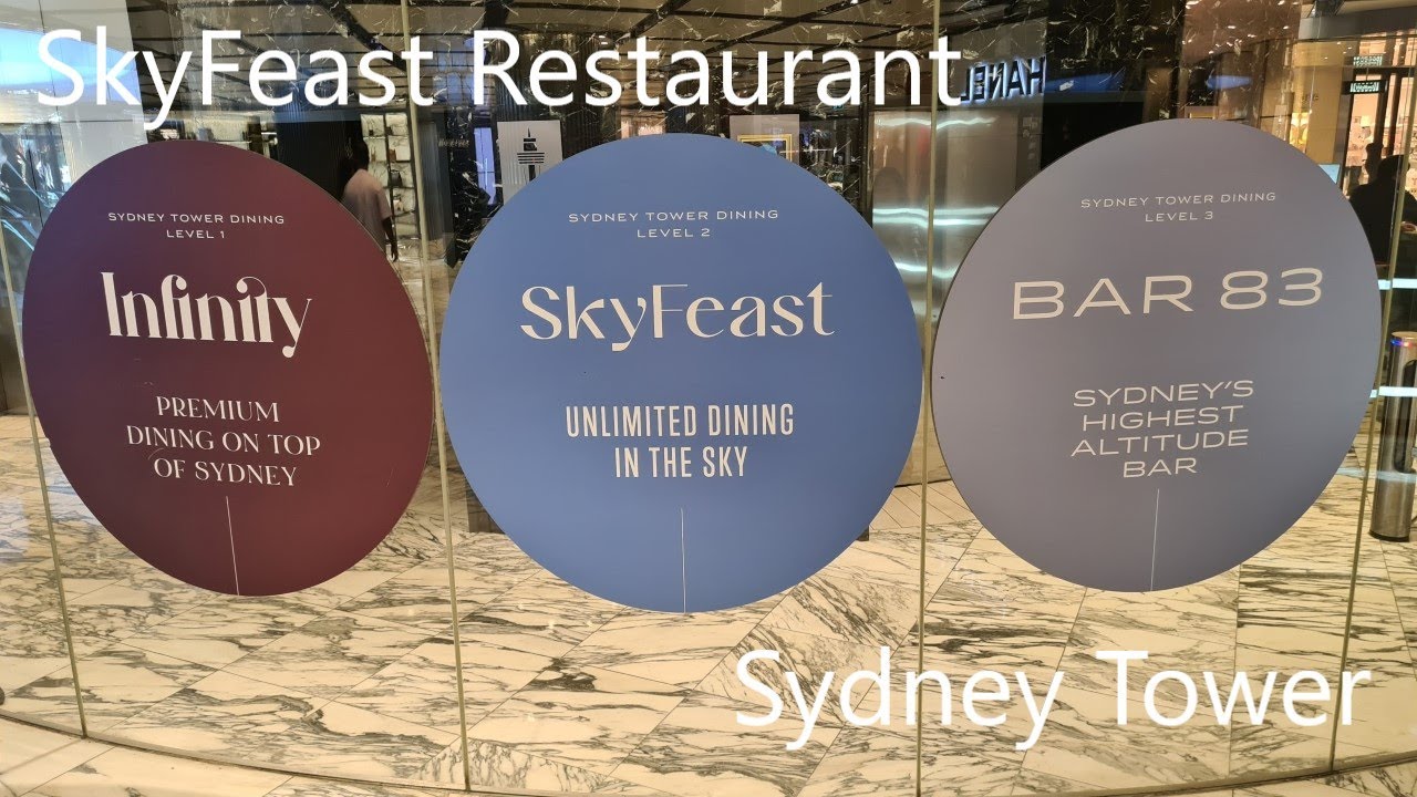 SkyFeast Restaurant, Sydney Tower @LonelyPlanet @discovery #foodie #wanderlust #travel #views #nsw