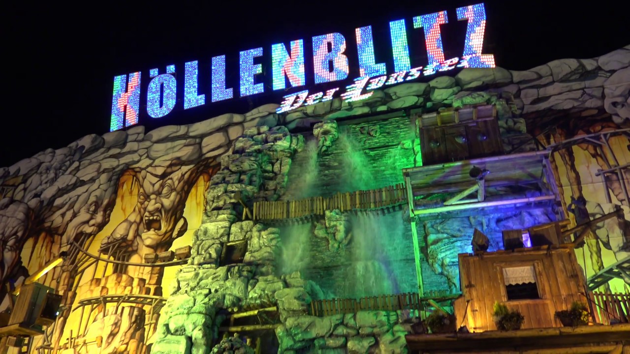 Höllenblitz - Der Coaster (Renoldi) - Außenansicht/Offride [München - Oktoberfest 2017] 2