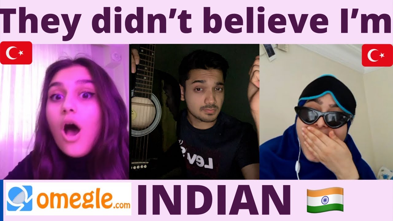 Indian boy sings Turkish 🇹🇷 | Tuğkan | Kusura bakma | Omegle | Ome.Tv | pt-1