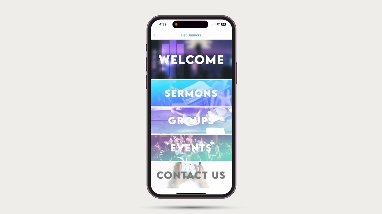 My One Church App - Mobile App Overview