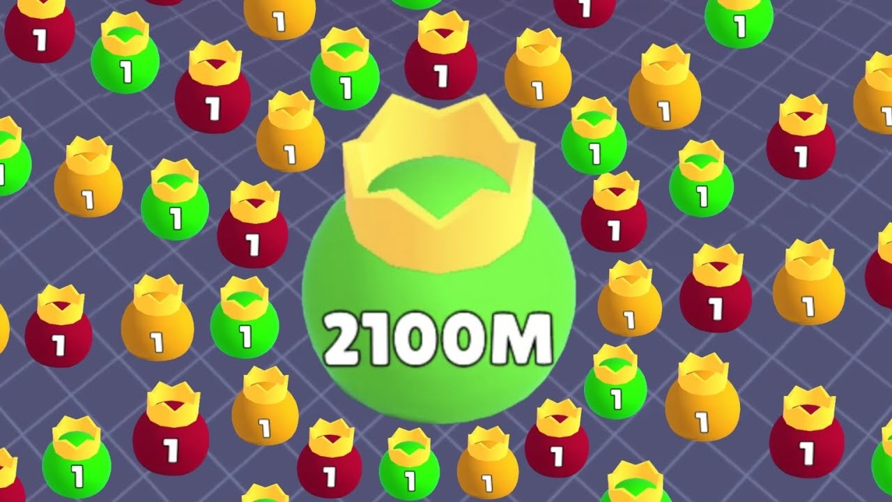 I Reached 2100M in Balls.io! 100% Win