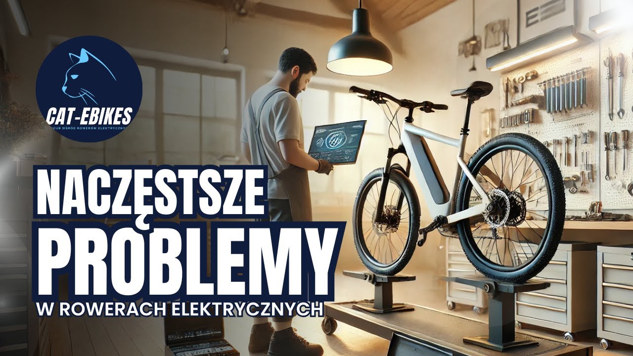 5 najczęstszych problem&oacute;w w rowerach elektrycznych! Jak naprawić rower elektryczny?