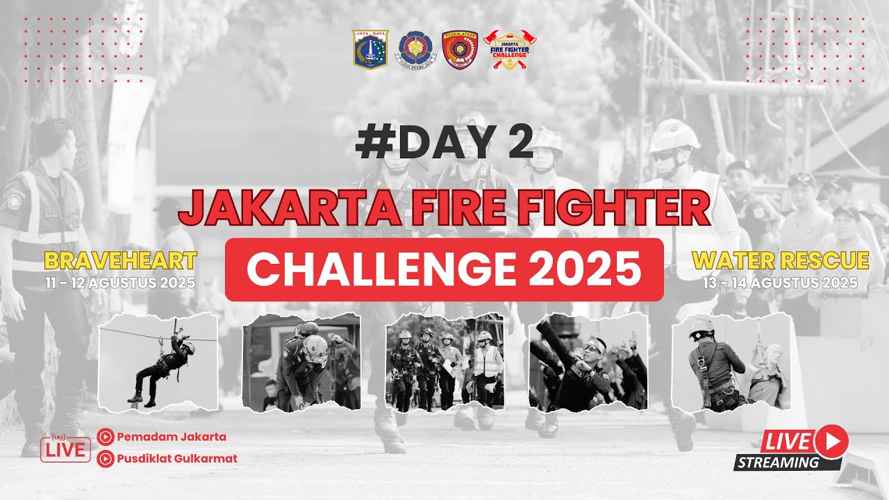Jakarta Fire Fighter Challenge 2025 #day2 #pemadamkebakaran #firefighter