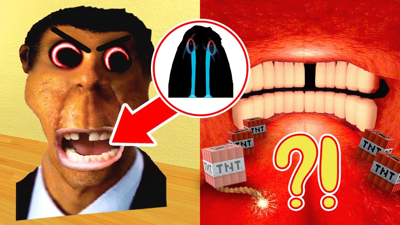 Is It possible To Go Inside Obungas's Mouth, Save Lil  Munci And Come Back Alive | Gmod Nextbots