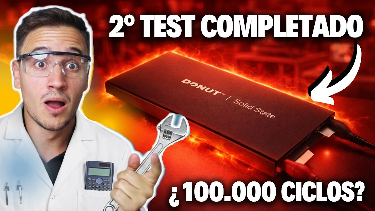 SORPRESA en el 2º Test de la BATERÍA de ESTADO SÓLIDO de DONUT LAB