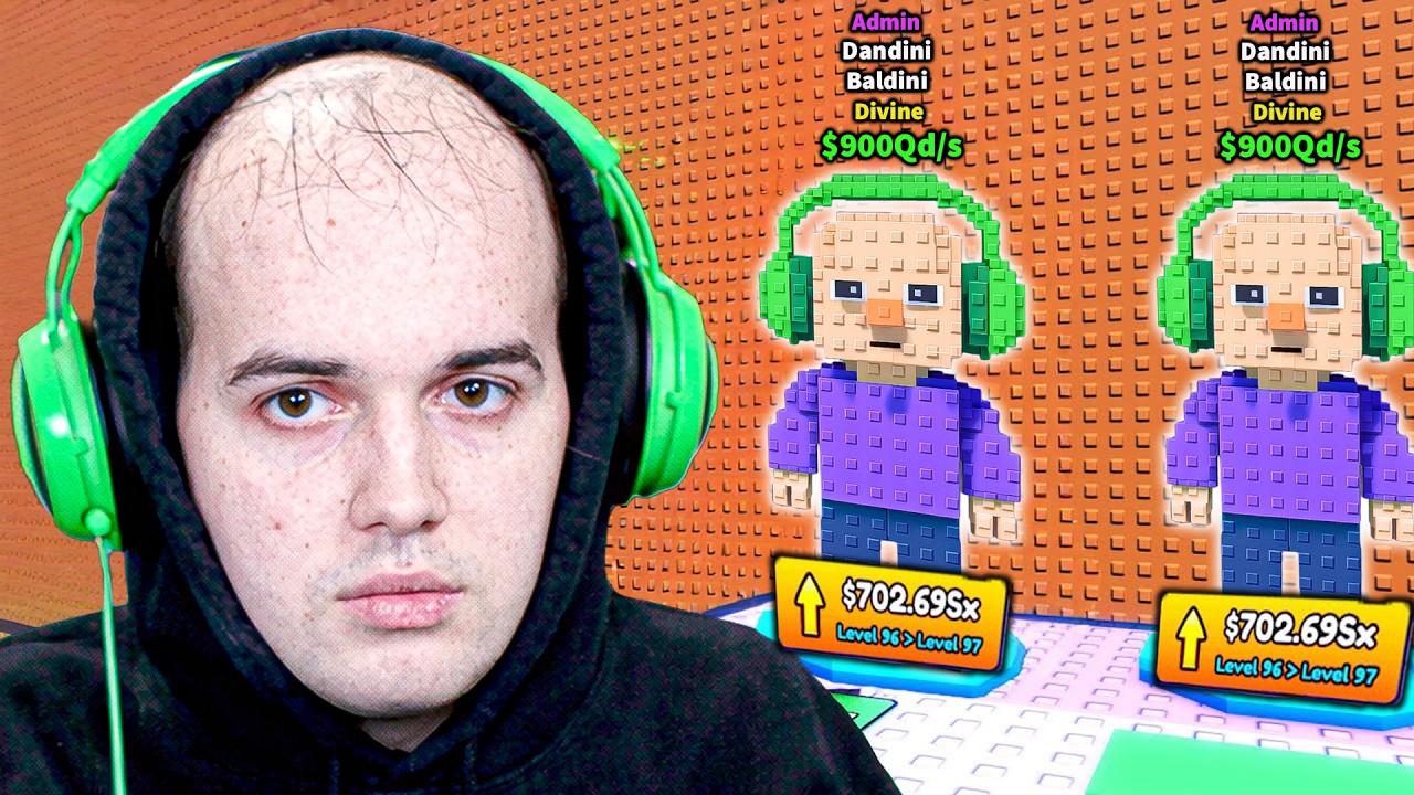 Escape Tsunami For Brainrots ADDED ME As a BALD Brainrot!😡