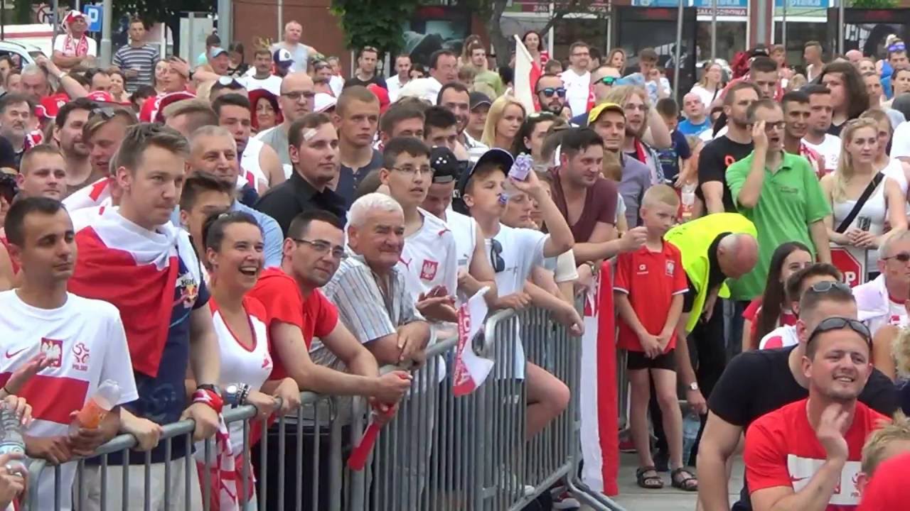 EURO 2016: Polska-Szwajcaria. Bramka Kuby Błaszczykowskiego. Strefa Kibica Koszalin