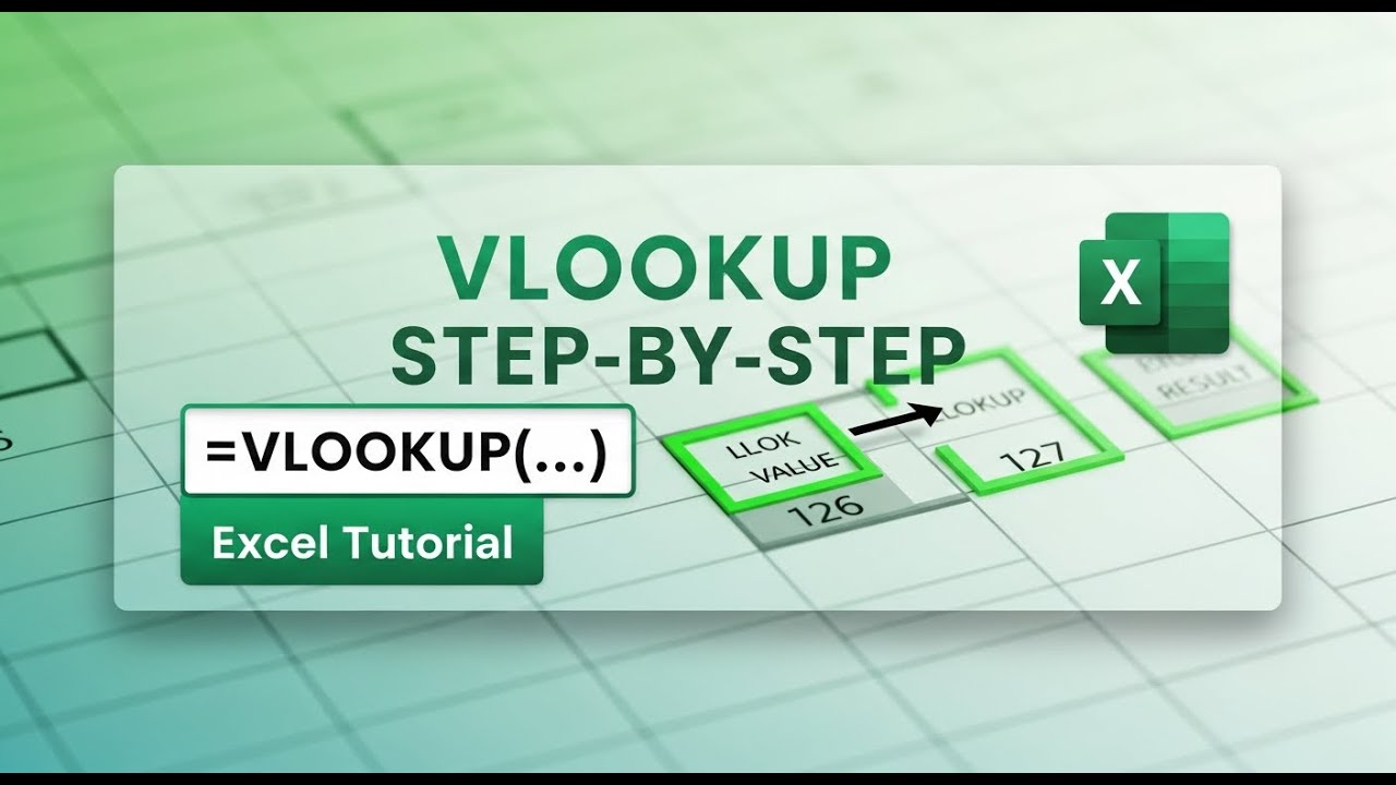 Функция VLOOKUP в Excel: пошаговое объяснение (для начинающих)