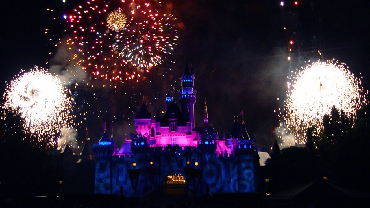 Disneyland's 50th Fireworks