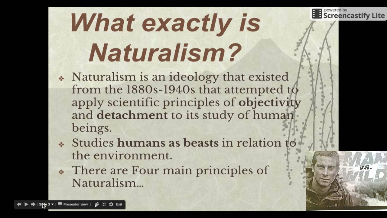 Naturalism Lecture