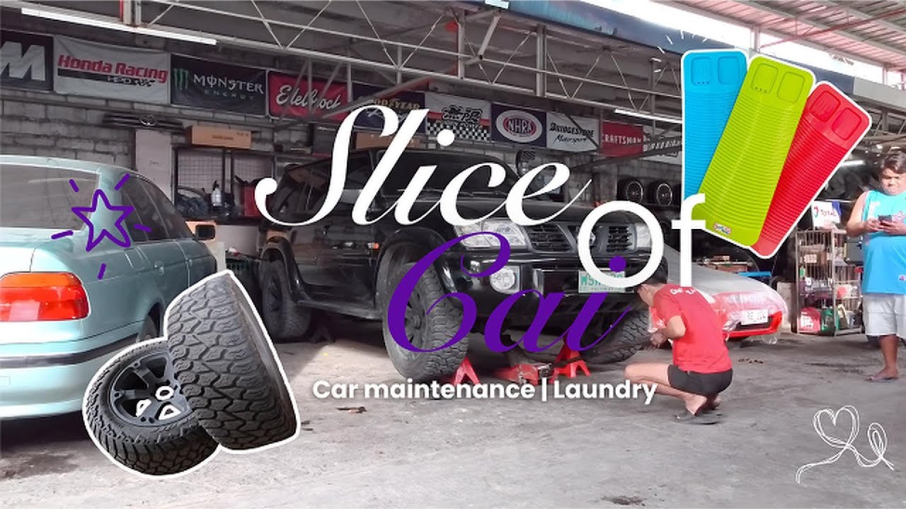 Vlog #2 Car maintenance | Laundry