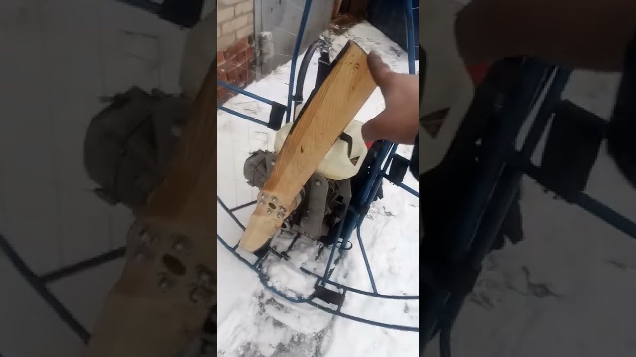 Самодельный парамотор от двигателя скутера 157 QMJ