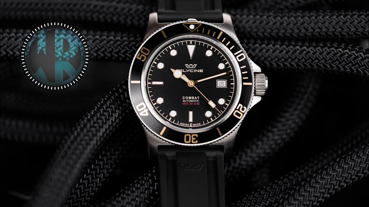 Обзор Glycine Combat Sub 42 мм. Лучший швейцарский дайверский подводник до 400 долларов?