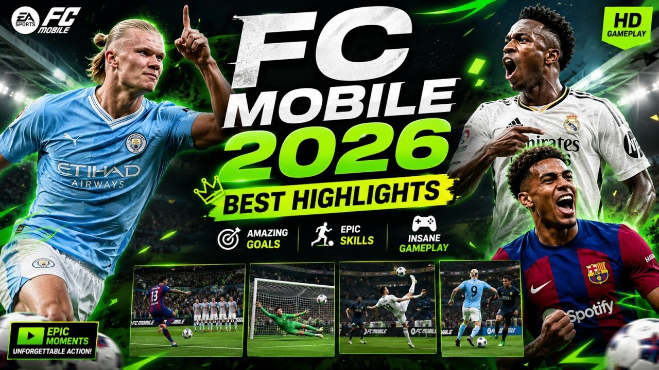 🔥 FC Mobile 2026 Best Highlights | Amazing Goals, Skills & Gameplay 