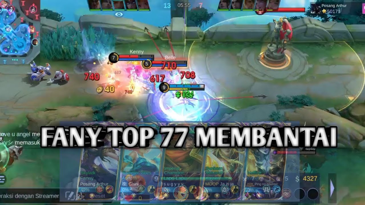 gameplay top global fany no 77 || TOP GLOBAL FANY NO 77