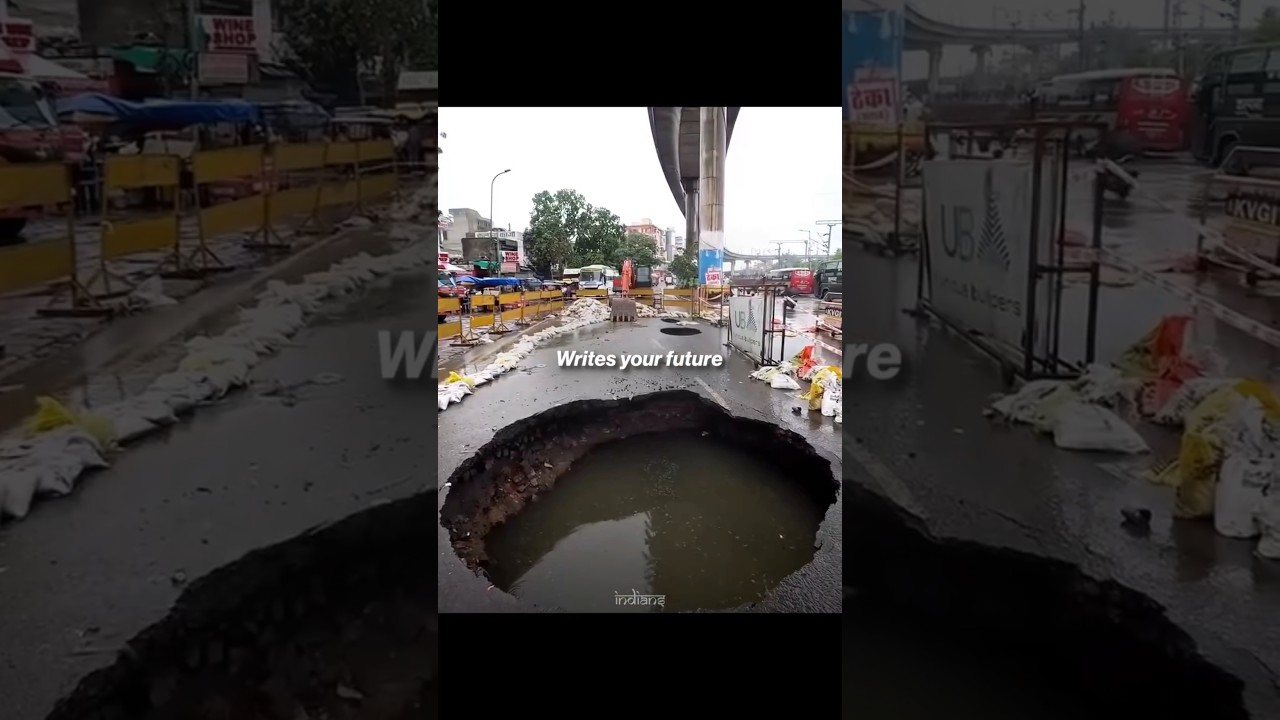 Flooded Streets, Empty Promises – India 🌧️