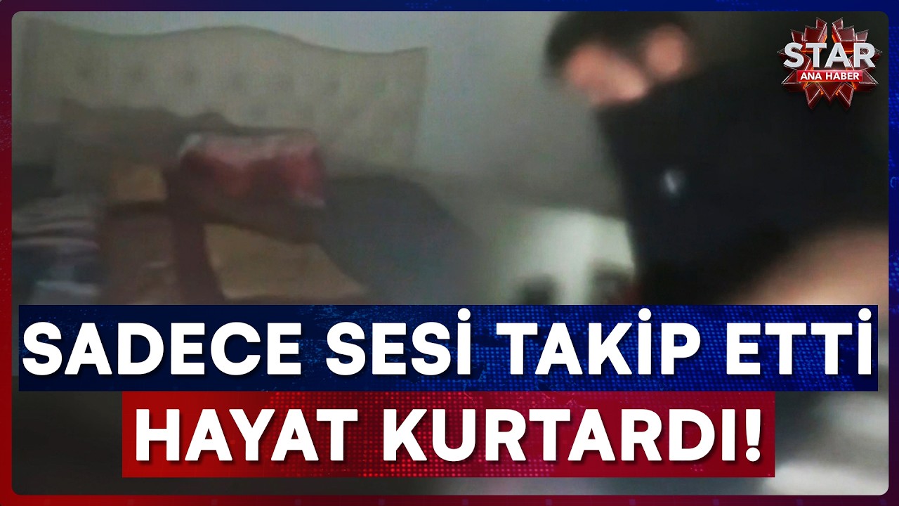 Sadece Öksürük Sesiyle Dumanların Arasından Kurtardı! Nefes Kesen Anlar Kamerada! | Star Ana Haber
