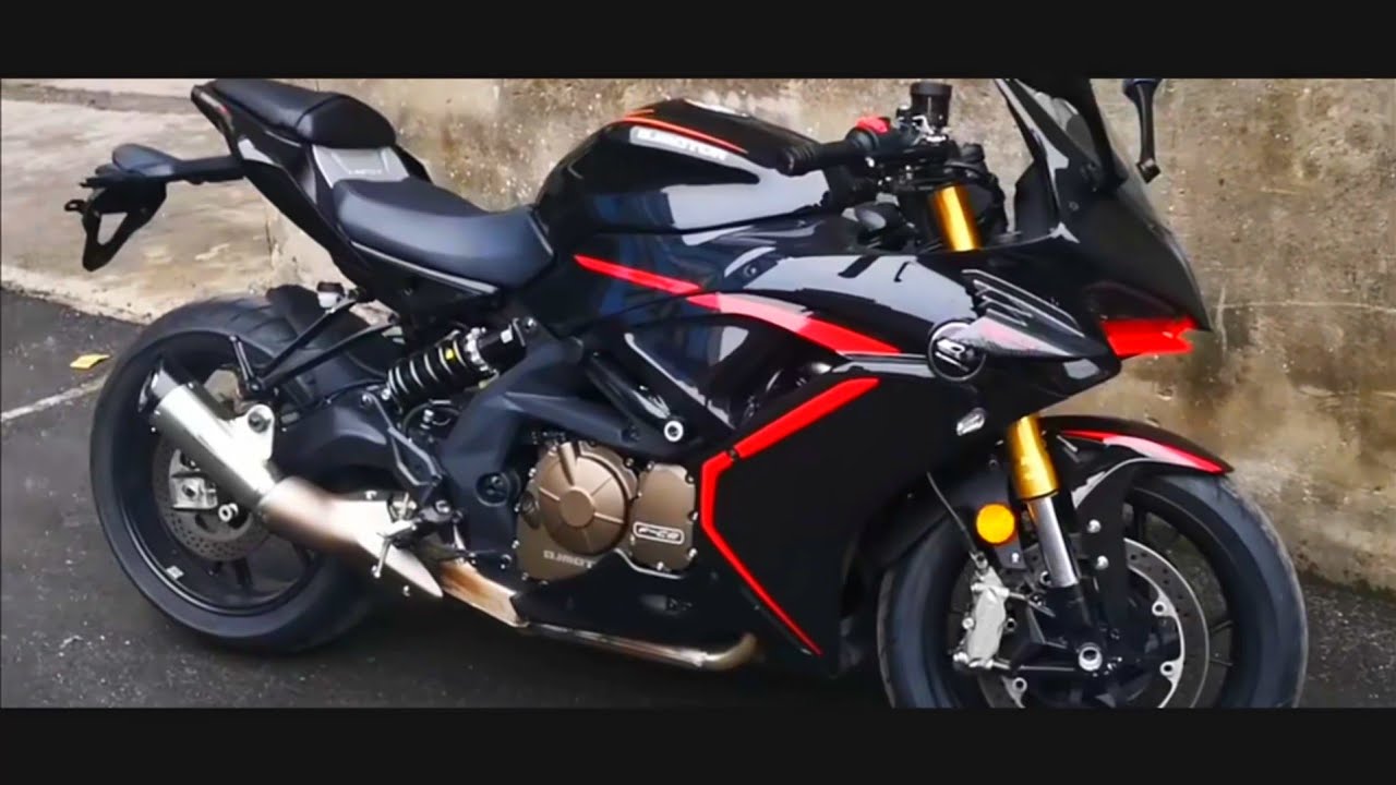 QJ MOTOR SRK 600-RR NEW MODEL 2024 REVIEW AND EXHAUST SOUND 