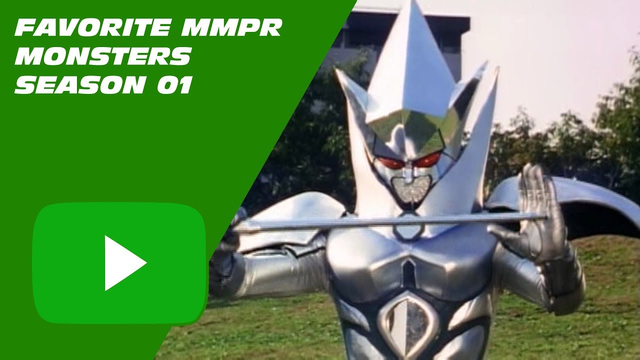 Top Ten #01 Favorite Monsters - Mighty Morphin Power Rangers - Season 1