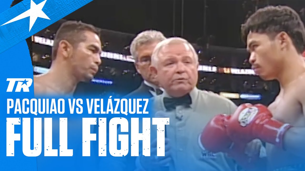 Manny Pacquiao vs Héctor Velázquez | Full Fight