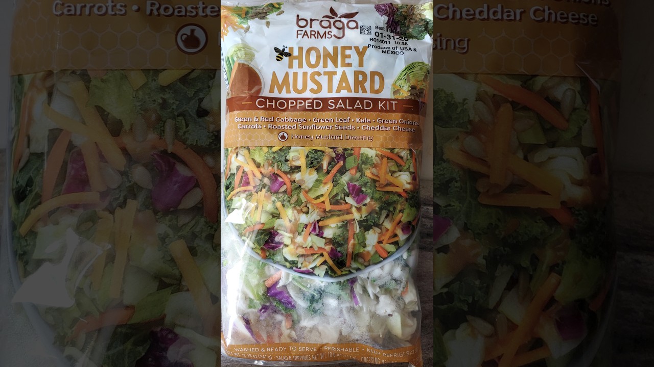 Braga Farms Honey Mustard Chopped Salad Kit Review