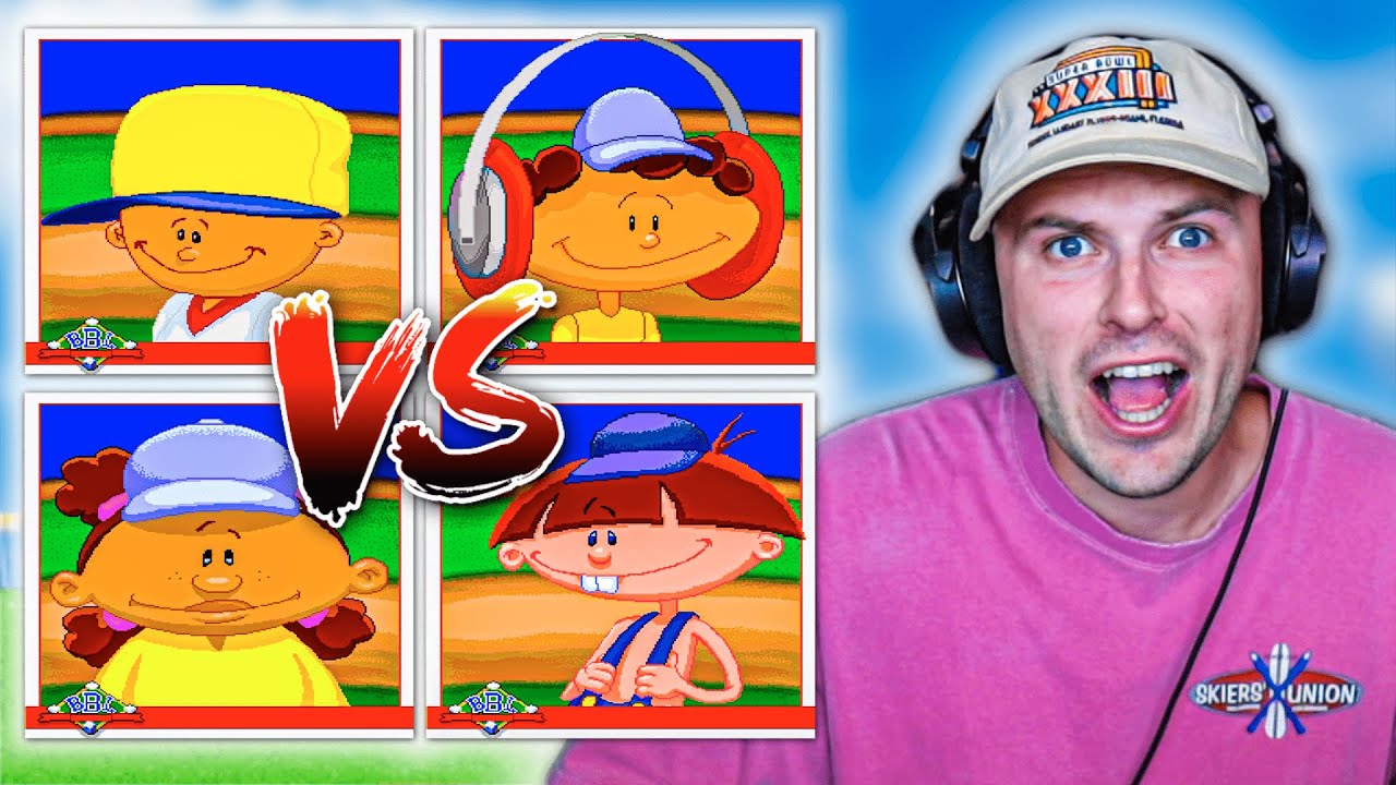 I Created a Battle Royale in Backyard Baseball!