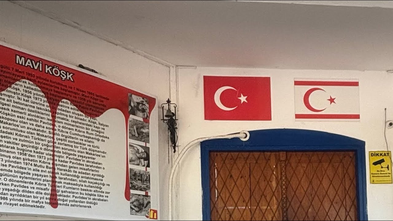 MAVİ KÖŞK (THE BLUE HOUSE) Pablo Pavlides’in evi 🗺️🛣️📵 ASLANLI KÜP-YANKILI TAŞ
