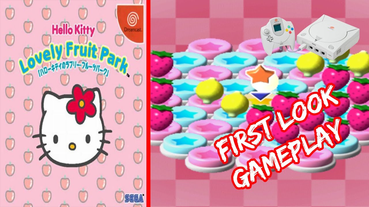 Hello Kitty: Lovely Fruit Park (English Patched) – SEGA Dreamcast Gameplay