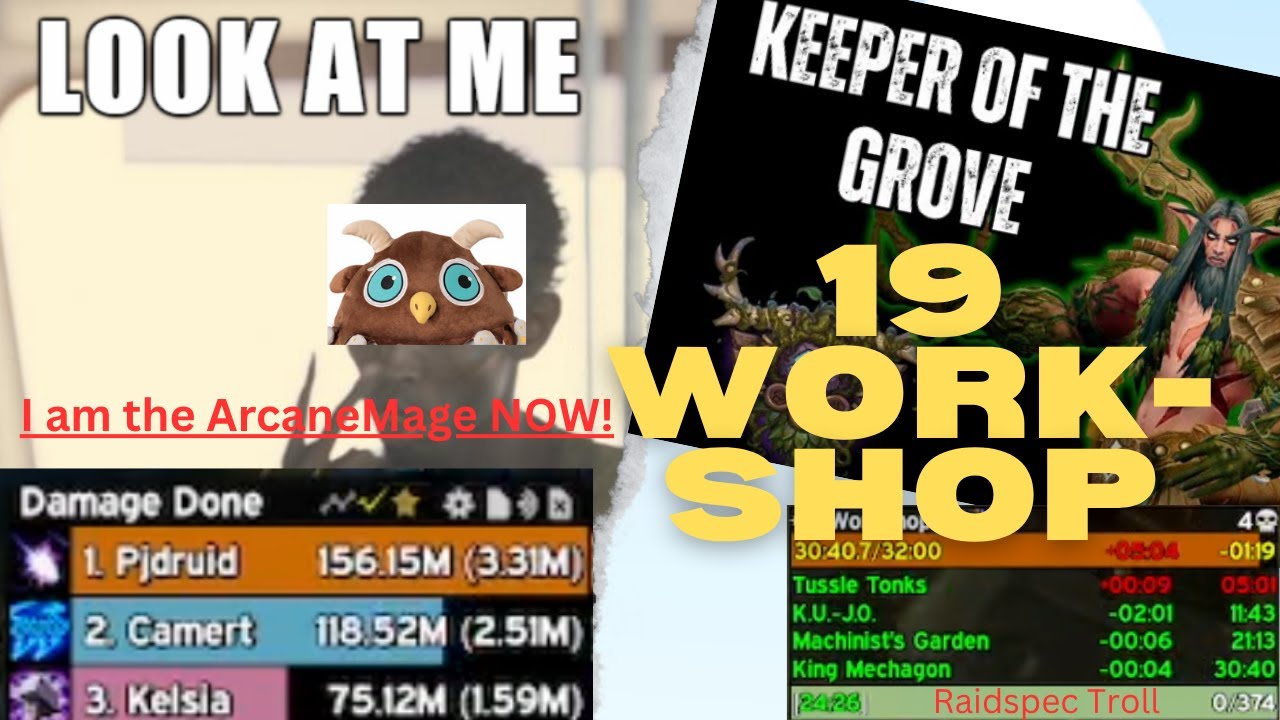 19 WORKSHOP - troll meines LEBENS - Keeper of the Grove SPEC... (MDT in Beschreibung)