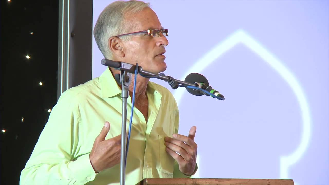 Norman Finkelstein talking in Glasgow, 2015